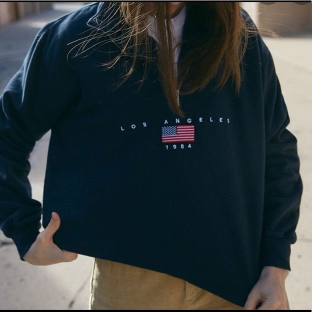 Brandy Melville Navy Sweatshirt